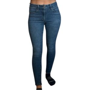 GAP Women's Skinny Jeans Universal Jegging Mid Rise Size 28/6 Regular Length